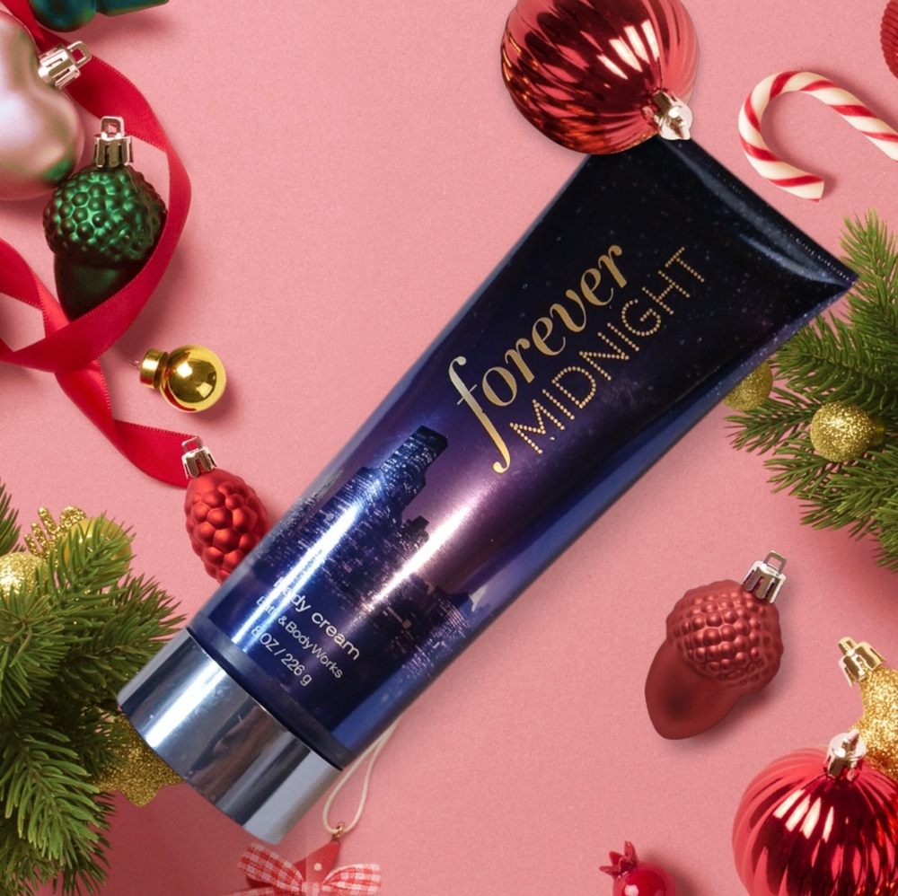 FOREVER MIDNIGHT BODY CREAM 8‎ OZ/NEW